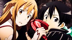 We're hard at work trying to keep our community clean, so if you see any spam, please report it here. Wallpaper Of Asuna Yuuki Kirito Sword Art Online Kirito And Asuna Screencaps 1920x1080 Wallpaper Teahub Io