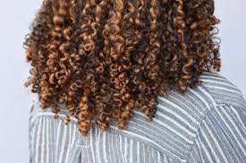 Copper Blonde Highlights On Naturally Curly Hair Defined Curls Curly Hair Styles Highlights Curly Hair