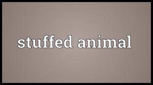 Stuffed Animal Meaning Youtube
