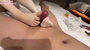 Breakup sex footjob by ex