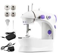 Mini máquina de coser mejorada portátil de dos hilos, interruptores dobles  de doble velocidad, para el hogar, niños, principiantes, máquina de coser  ...