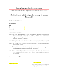 Formulář slouží k napsání obecného čestného prohlášení v libovolné věci. Cwcz Priloha C 5 Vzor Cestneho Prohlaseni O Splneni Zakaldni Zpusobilosti Docx Detail Clanku Www Esfcr Cz