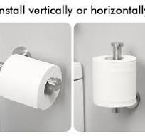 KES Toilet Paper Holder SUS304 Stainless Steel Wall Mount Screw Mounted  Brushed, A2175S12-2