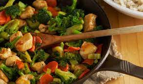Chinese Veggies And Rice Cooking Matters Chicken Crockpot Recipes Veggies Stir Fry