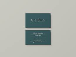 Edit both the front and back of your design to create the perfect look. Business Card For Content Creator On Behance