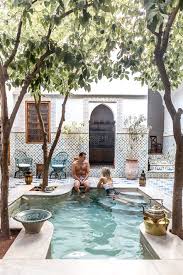 24 Hours In Marrakech Morocco Find Us Lost Luxury Pools Swimming Pool Designs Swimming Pools