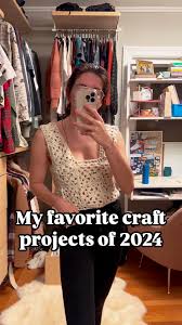 A deviation from my normal content… because I’m just so proud of all the  things I made with my hands over this past year. Did I sleep? Not really!,  January: crochet top + @muse_paintbar x ...