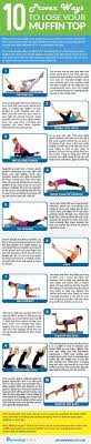 Stop unplanned snacking between meals. How To Get Rid Of A Muffin Top 10 Proven Exercises Infographic Paperblog