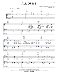 The sheet music of john legend's hit romantic song 'all of me'.descripción completa. All Of Me Sheet Music John Legend Piano Vocal Guitar Right Hand Melody Sheet Music Clarinet Sheet Music Sheet Music Direct
