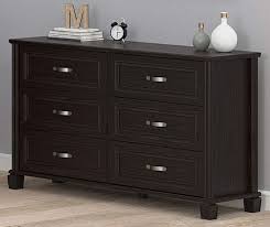 Ameriwood Andover Oak Espresso 6 Drawer Dresser Big Lots Dresser Drawers Kids Storage Furniture 6 Drawer Dresser