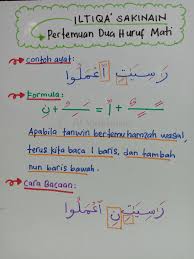 Makanya, bila tanwin bertemu hamzah wasal, dibaca dengan nun berbaris dibawah. Iltiqa Sakinain Pertemuan Dua Almukhlisin Home Quran Facebook