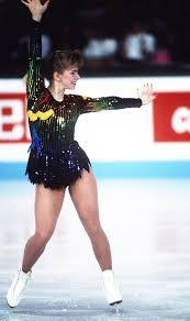 From Sequins To Scrunchies Tonya Harding S Most Memorable Skating Costumes Figure Skating Dresses Tonya Harding Ice Skating Costumes