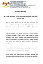 Diterbitkan 19 apr 2019, 5:15 pm. Kenyataan Rasmi Kementerian Pendidikan Mengenai Khat Terencenaidu Com