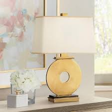 Shop for robert abbey table lamps and the best in modern lighting. Robert Abbey Antique Brass O Table Lamp 15376 Lamps Plus
