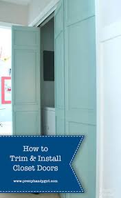We offer a wide variety of styles and sizes that allow you to get creative. How To Trim Install Closet Doors Dremel Ultra Saw Review Pretty Handy Girl