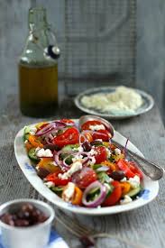 Griechischer Salat Mit Schafskase Rezept Salat Mit Schafskase Griechischer Salat Und Griechischer Salat Rezept