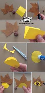 Hier findest du eine einfache, schnelle bastelanleitung für 2 süße igel, gemacht aus blättern und kastanien. Pin Von Nat W Auf Jesen Autumn Basteln Herbst Basteln Mit Kindern Herbst Basteln Und Selbermachen