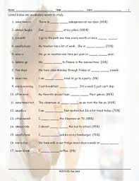 Fill in the blanks with a suitable. Frequency Adverbs Time Expressions Study Worksheet Tpt