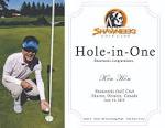 Hole-in-One - Shawneeki Golf Club