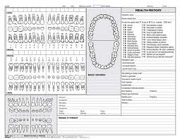 dental exam chart dental charting dentistry dental