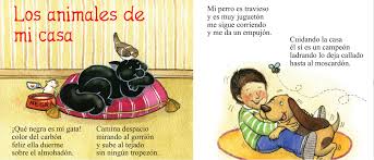 Poems About Cats And Dogs Short And Sweet And Best Of All In Spanish Animal Theme Spanish Lessons Dog Cat
