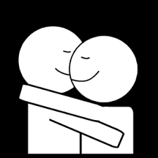 Dibujo para colorear Abrazo - Dibujos Para Imprimir Gratis