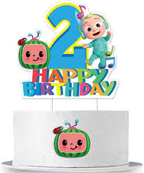 Your toddler may not know much about the solar system yet but space elements like rockets, astronauts, planets and stars will fascinate kids of any age! Buy Cocomelon Cake Topper Birthday Cake Decoration For Second Birthday Online In Vietnam B08vh8wcy4
