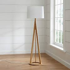 Tripod by trio is a floor lamp with tripod design and nordic inspiration. Jackson Natural Tripod Floor Lamp Reviews Crate And Barrel