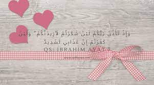 Jika kita melihat firman allah tentang syukur nikma. Kumpulan Ayat Tentang Bersyukur Dalam Al Quran