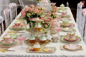 A Series Of Tea Rrific Tea Party Ideas Tea Party Themes That Impress Tea Party Table Settings Tea Party Table English Tea Party