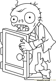 Discover all our printable coloring pages for adults, to print or download for free ! Screen Door Zombie Coloring Page For Kids Free Plants Vs Zombies Printable Coloring Pages Online For Kids Coloringpages101 Com Coloring Pages For Kids