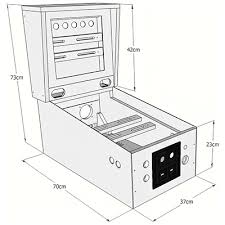 Kit Bois Plastique Quincaillerie Cables Connecteurs Pour L Auto Construction D Un Flipper Virtuel Pincab A Base De Pc Flipper Arcade Retro Jeux Retro