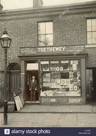 Edwardian Shopfront Newsagent Tobacconist Merseyside Historic Stock Photo Royalty Free Image 152848667 Alam Shop Fronts Shop Facade Model Train Scenery