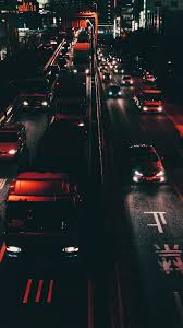 Mclaren cyberpunk night city rain 4k quality. Nk70 Street Car Japan Night Orange Wallpaper