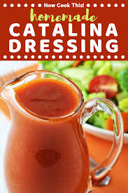 Homemade Catalina Dressing Recipe Salads Salad Dressing Recipes Salad Dressing Salad Recipes