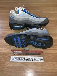 New Nike Air Max 95 Og Crystal Blue Men S Size 8 5 Running Sneakers At8696 100 Fashion Clothing Shoes Accessor Nike Air Max Nike Air Max 95 Nike Air Max 90