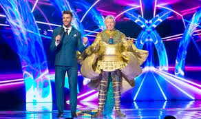 He only has one eye colored in blue and green with a black pupil. The Masked Singer Uk Spoilers Who Has Been Revealed So Far Full List Tv Radio Showbiz Tv Express Co Uk