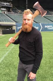 That's the reaction he just gave. New Portland Timbers Defender Nat Borchers Brings Veteran Experience And A Portland Esque Beard To The Rose City Portland Timbers