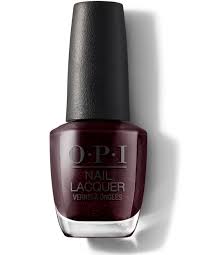 black to reality nail lacquer opi
