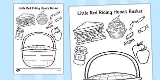 Maybe you would like to learn more about one of these? Little Red Riding Hoow Basket Coloring Activity