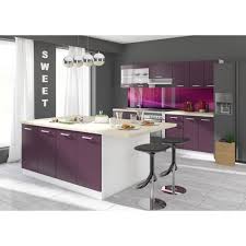 Découvrez nos conseils pour vous lancer dans l'installation d'un îlot de cuisine. Cuisine Equipe Avec Ilot Achat Vente Pas Cher