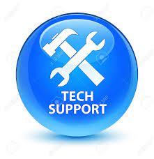 Le Support Technique (outils Icône) De Bouton Bleu Vitreux Banque D'Images  et Photos Libres De Droits. Image 36423766