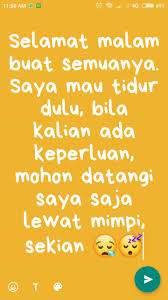 Pagi merupakan awal yang bisa membuat kita bisa menjalankan selamat pagi sahabatku. 99 Kata Ucapan Selamat Malam Buat Status Dan Caption Kosngosan