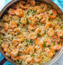 Garlic Parmesan Shrimp Scampi Pasta Recipe Summer Shrimp Recipes Pasta Dishes Shrimp Parmesan