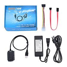 Agptek Sata Pata Ide Drive To Usb 2 0 Adapter Converter Cable For Hard Drive Disk Hdd 2 5 3 5 With External Ac Power Adapte Ac Power Power Adapter Hard Drive
