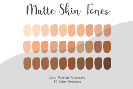 Award winning · photo editing · new in · complete package Procreate Color Palette Skin Tone Brushespack