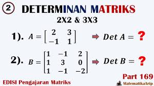 Samasaya, dirumahaja, belajar, belajardarirumah, determinan matriks, determinan matriks 3x3, determinan matriks 2x2, determinan matriks 2x3, determinan matriks adalah, determinan matriks ordo 4x4, determinan matriks 1x1, determinan matriks 3×3, determinan matriks contoh. Matriks Cara Mencari Determinan Matriks 2x2 Dan 3x3 Youtube