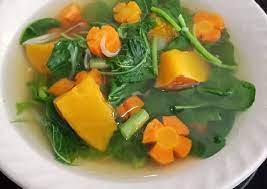 Resep puding labu kuning lembut cara membuat puding labu kuning manfaat dan khasiat buah labu kuning untuk kesehatan. Resep Sayur Bayam Labu Kuning Yang Sempurna Resepi Viral