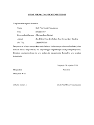 Maybe you would like to learn more about one of these? Surat Pernyataan Berhenti Kuliah