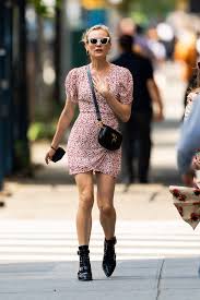 A post shared by diane kruger (@dianekruger). Diane Kruger Looks Great In A Patterned Mini Dress While Out For A Stroll With A Friend In New York City 260521 2